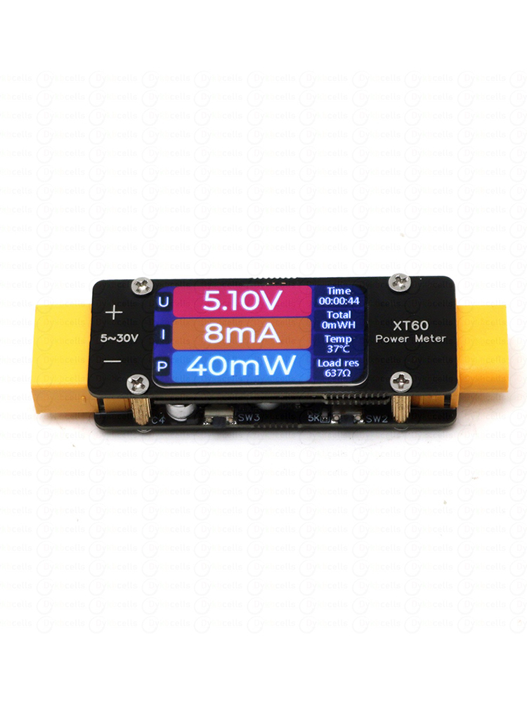 Drone Battery Voltage Checker - 2mA-64A DC XT60 Амперметр Измеритель мощности