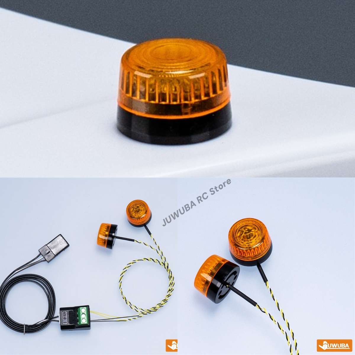 Drone Battery Alarm - 1/14 RC Модель Светодиодный вращающийся на