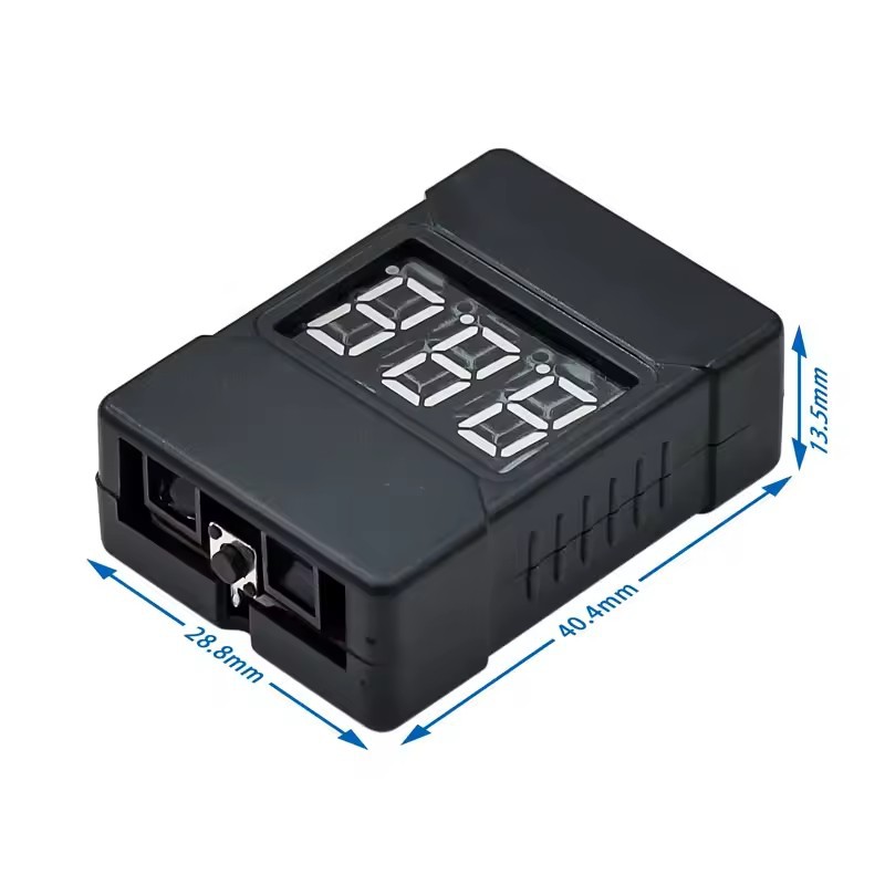 Тестер напряжения LiPo-аккумул – обзор и цена Drone Battery Voltage Checker