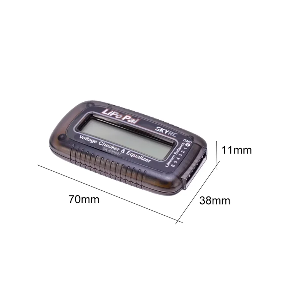 SKYRC LiPoPal Тестер аккумулят – обзор и цена Drone Battery Voltage Checker