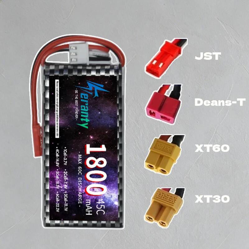 Аккумулятор LiPo TERANTY 2S 3S – обзор и цена Drone Battery Lipo