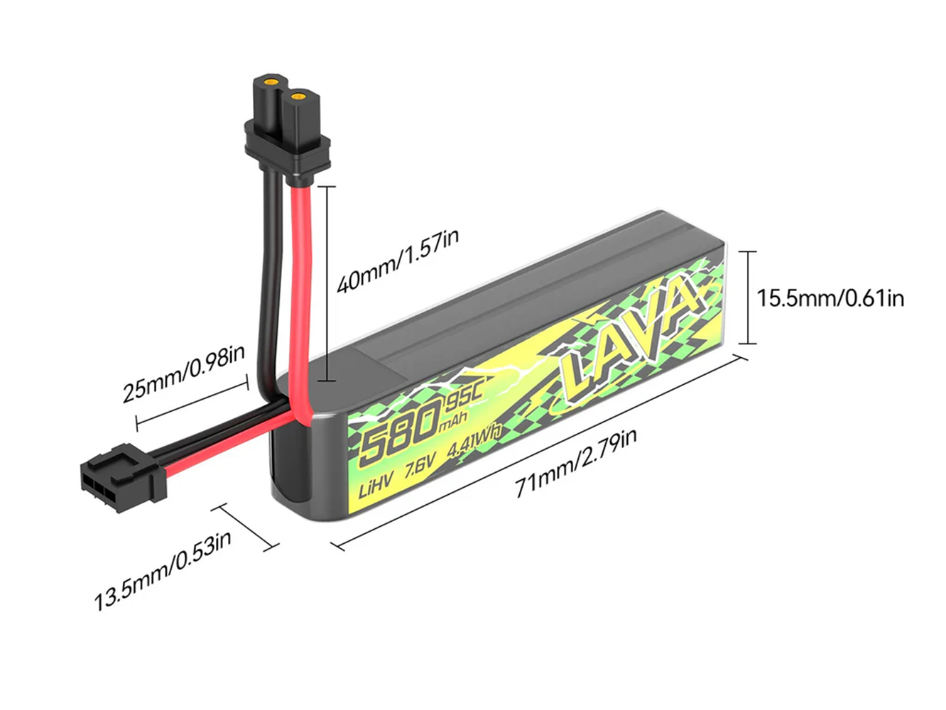 Аккумулятор BETAFPV 95C LAVA I – обзор и цена Drone Battery Li-Ion
