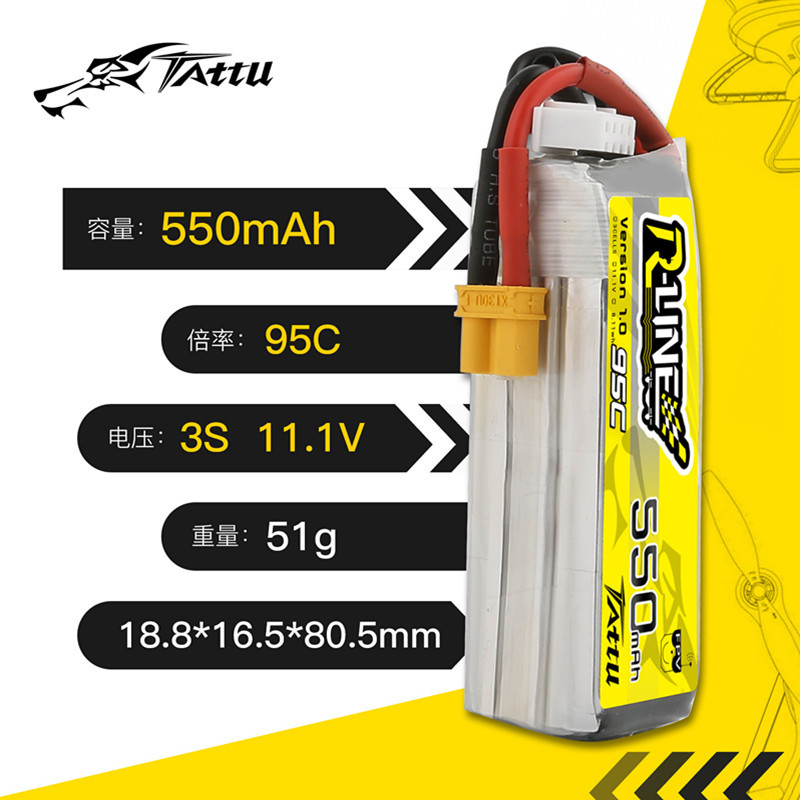 Аккумулятор TATTU R-LINE 1.0 5 – обзор и цена Drone Battery Li-Ion