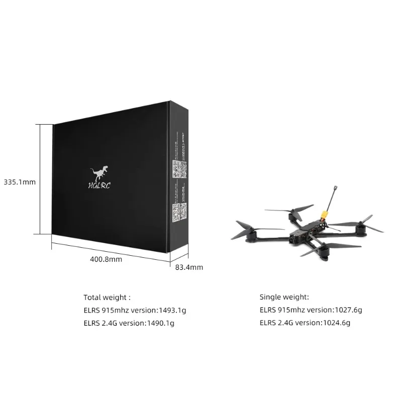 HGLRC MY10 Дрон FPV для дальни – обзор и цена Drone Battery 6S